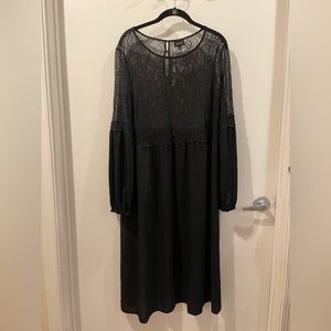 WHOWHATWEAR Black Lace Dress